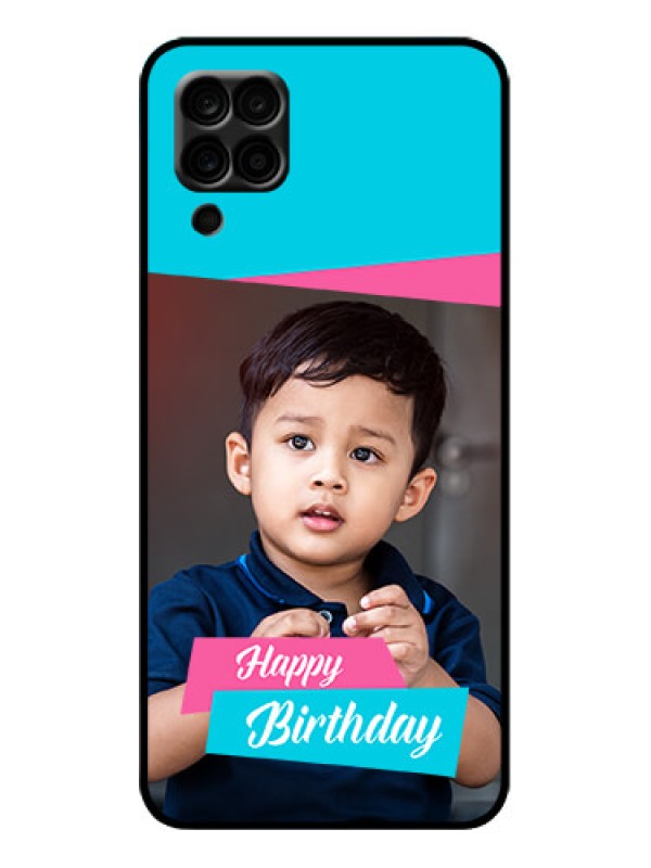 Custom Galaxy A12 Custom Metal Phone Case - Image Holder With 2 Color Design
