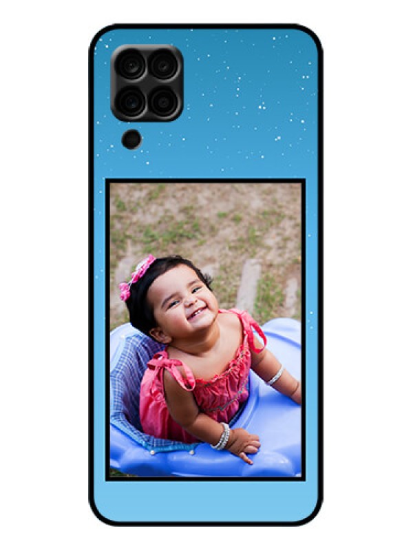 Custom Galaxy A12 Custom Metal Phone Case - Wave Pattern Colorful Design