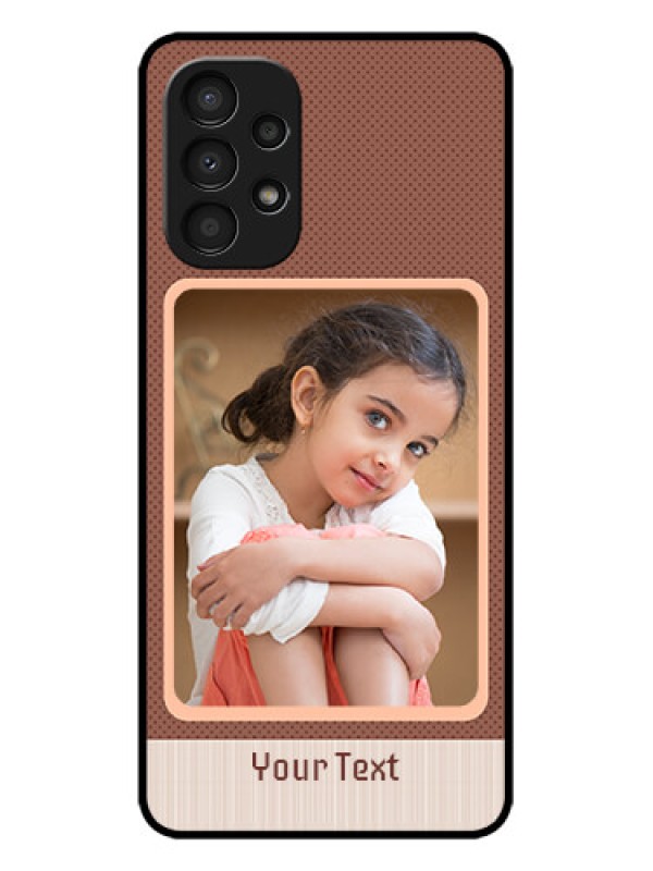 Custom Galaxy A13 Custom Metal Phone CaseSimple Pic Upload Design