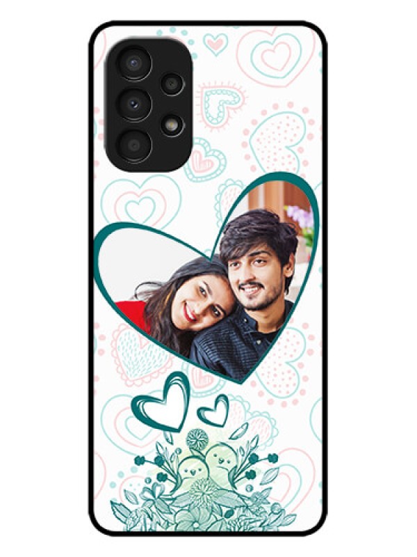 Custom Galaxy A13 Custom Metal Phone CasePremium Couple Design
