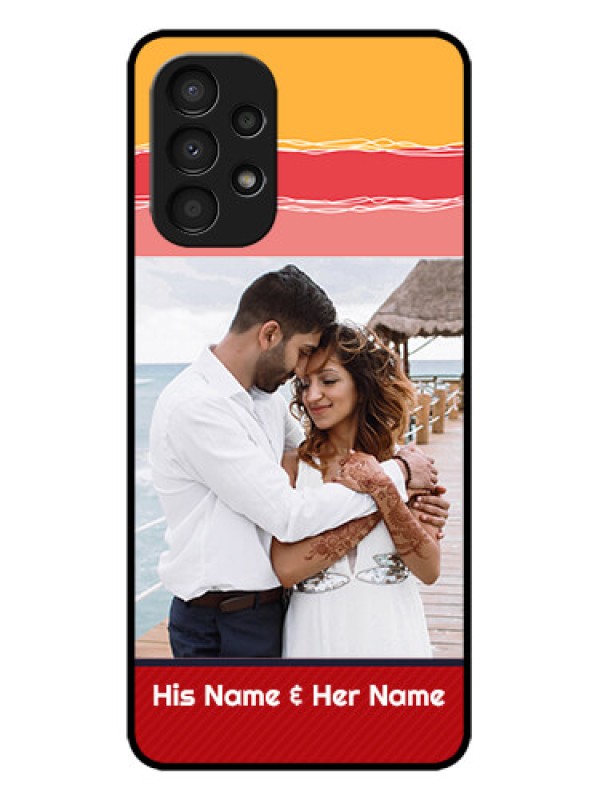 Custom Galaxy A13 Custom Metal Phone CaseColorful Case Design
