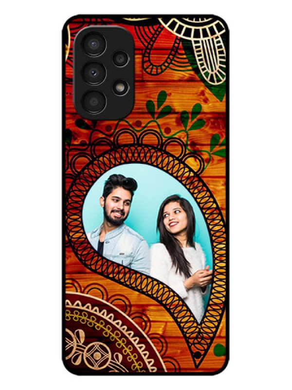 Custom Galaxy A13 Custom Metal Phone CaseAbstract Colorful Design