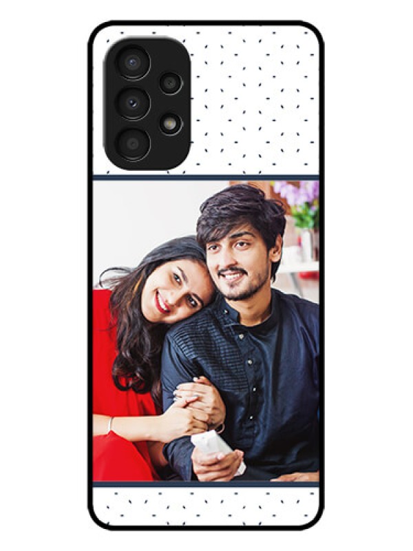 Custom Galaxy A13 Custom Metal Phone CasePremium Dot Design