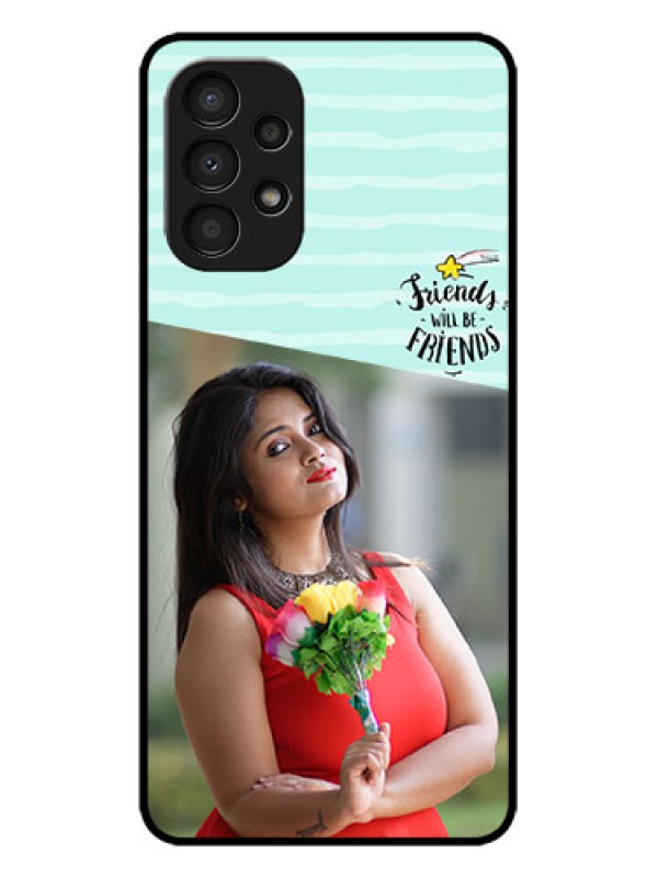 Custom Galaxy A13 Custom Metal Phone CaseFriends Picture Icon Design