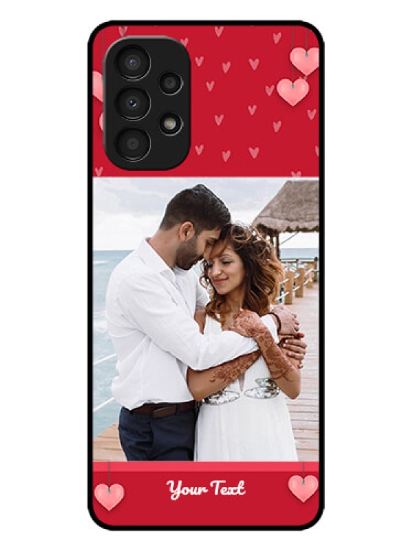 Custom Galaxy A13 Custom Metal Phone CaseValentines Day Design