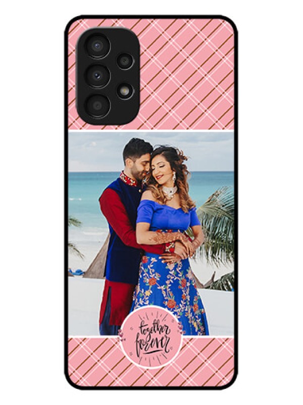 Custom Galaxy A13 Custom Metal Phone CaseTogether Forever Design
