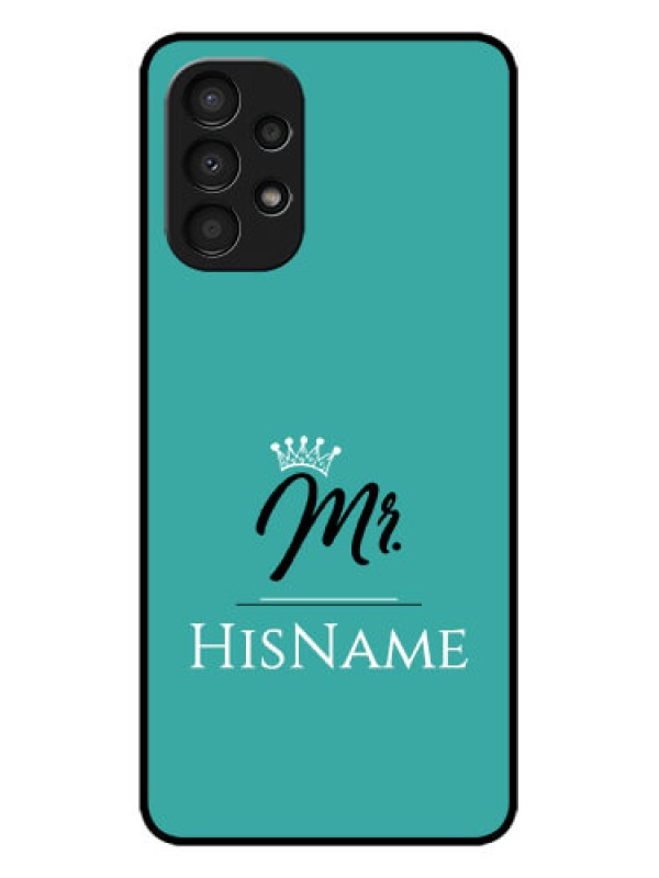 Custom Galaxy A13 Custom Metal Phone CaseMr With Name Design