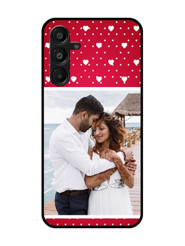 Custom Samsung Galaxy A16 5G Custom Metal Phone Case - Hearts Mobile Case Design