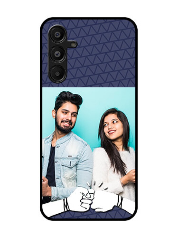 Custom Samsung Galaxy A16 5G Custom Metal Phone Case - With Best Friends Design