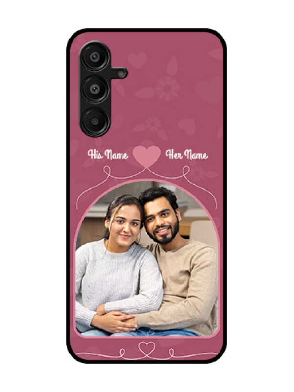 Custom Samsung Galaxy A16 5G Custom Metal Phone Case - Love Floral Design