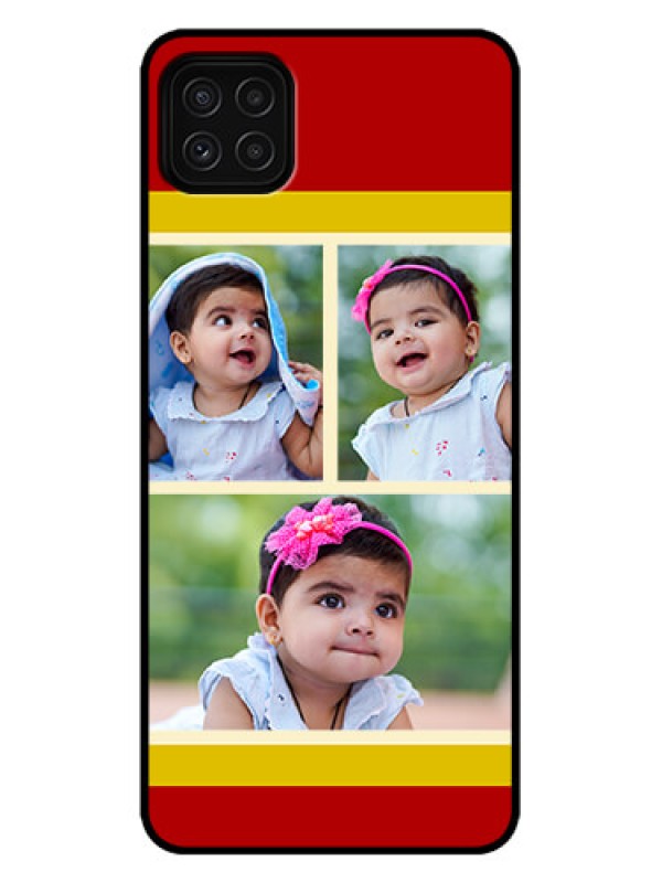 Custom Galaxy A22 5G Custom Metal Phone Case - Multiple Pic Upload Design