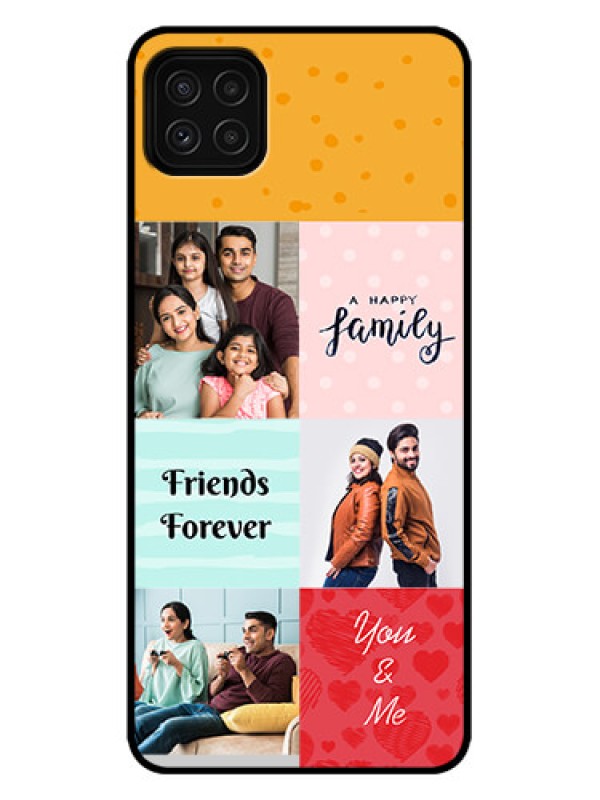Custom Galaxy A22 5G Custom Metal Phone Case - Images With Quotes Design