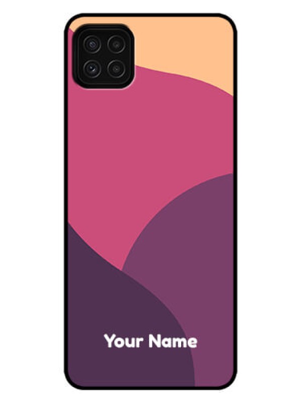 Custom Galaxy A22 5G Custom Metal Phone Case - Mixed Multi - Colour Abstract Art Design