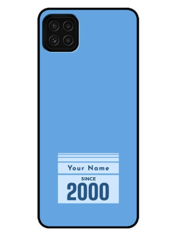 Custom Galaxy A22 5G Custom Metal Phone Case - Custom Year Of Birth Design