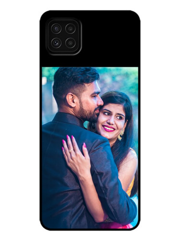 Custom Galaxy A22 5G Custom Metal Phone Case - Upload Full Picture With Custom Color Design