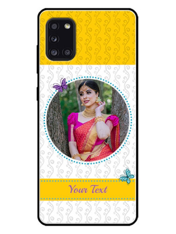 Custom Galaxy A31 Custom Metal Phone CaseGirls Premium Case Design