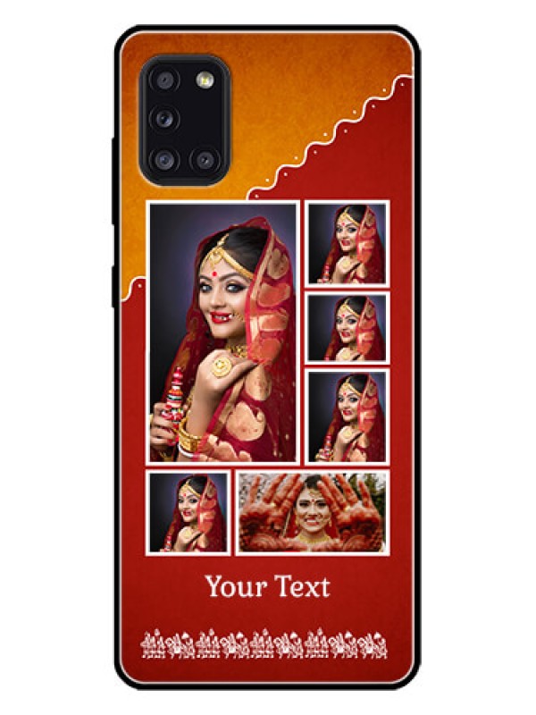Custom Galaxy A31 Custom Metal Phone CaseWedding Pic Upload Design
