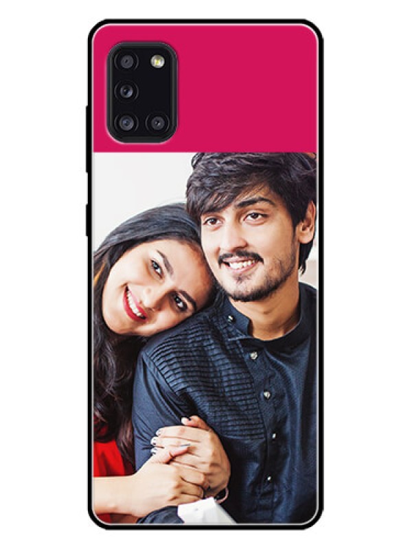 Custom Galaxy A31 Custom Metal Phone CaseAnniversary Cover Design
