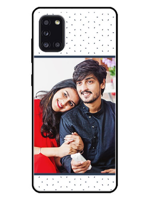 Custom Galaxy A31 Custom Metal Phone CasePremium Dot Design