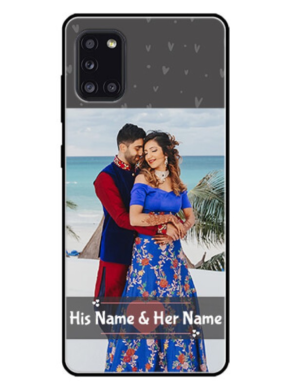 Custom Galaxy A31 Custom Metal Phone CaseBuy Love Design With Photo Online