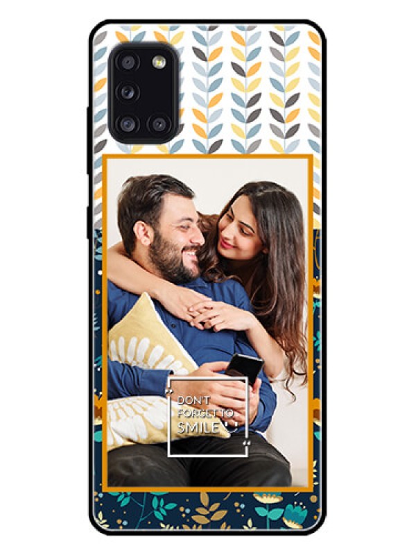 Custom Galaxy A31 Custom Metal Phone CasePattern Design