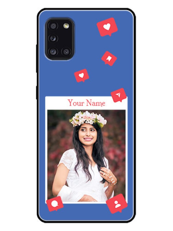 Custom Galaxy A31 Custom Metal Phone CaseLike Share And Comment Design