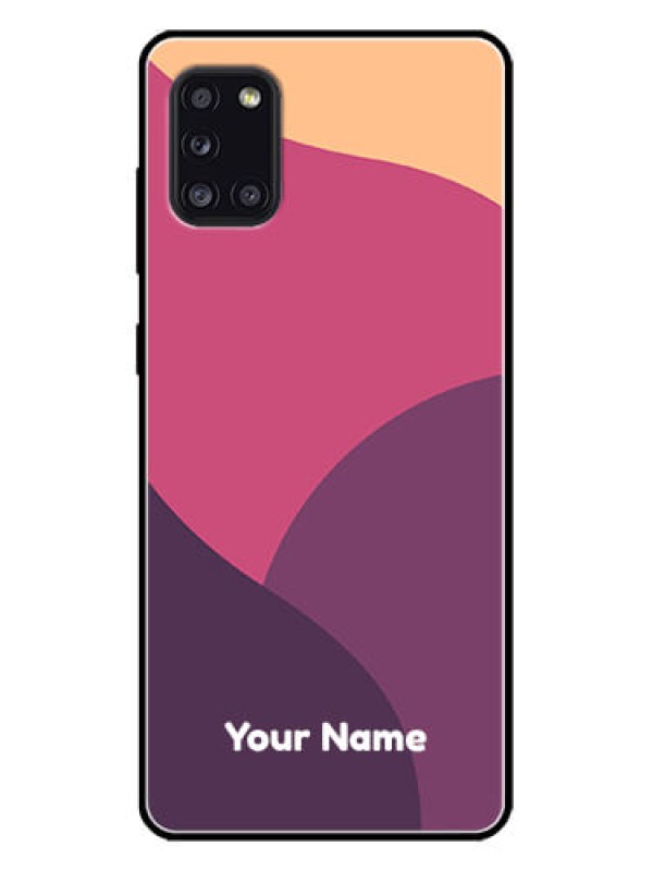 Custom Galaxy A31 Custom Metal Phone CaseMixed Multi - Colour Abstract Art Design