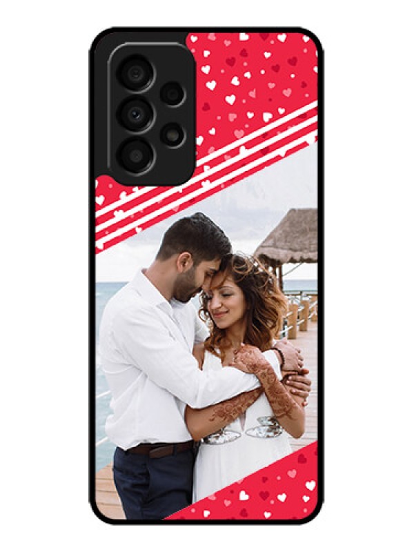 Custom Galaxy A33 5G Custom Metal Phone CaseValentines Gift Design