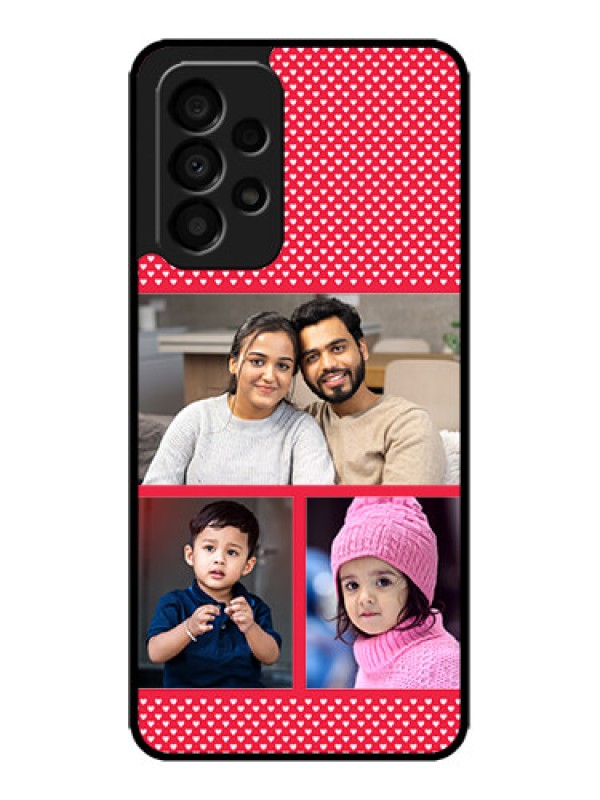 Custom Galaxy A33 5G Custom Metal Phone CaseBulk Photo Upload Design