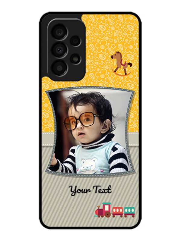 Custom Galaxy A33 5G Custom Metal Phone CaseBaby Picture Upload Design