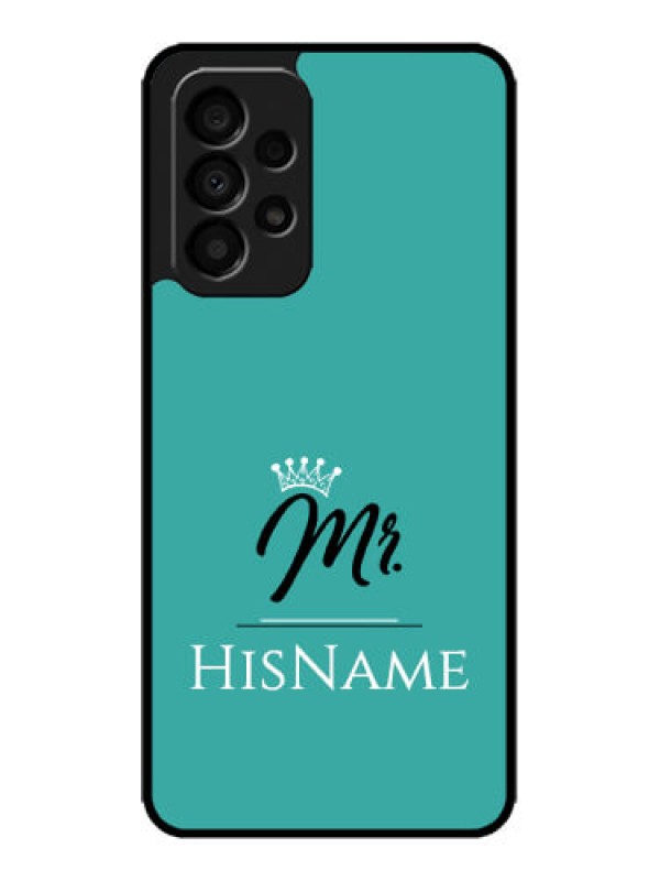 Custom Galaxy A33 5G Custom Metal Phone CaseMr With Name Design