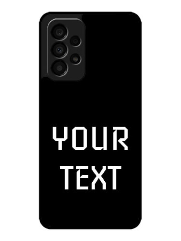 Custom Galaxy A33 5G Custom Metal Phone CaseYour Name Design