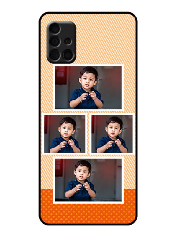 Custom Galaxy A51 Custom Metal Phone Case - Bulk Photos Upload Design