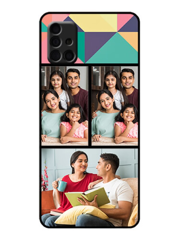 Custom Galaxy A51 Custom Metal Phone Case - Bulk Pic Upload Design