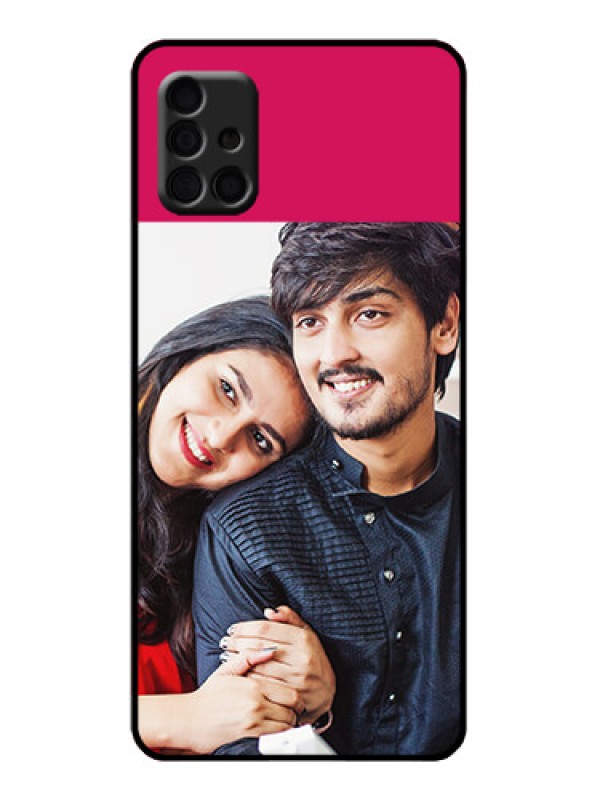 Custom Galaxy A51 Custom Metal Phone Case - Anniversary Cover Design