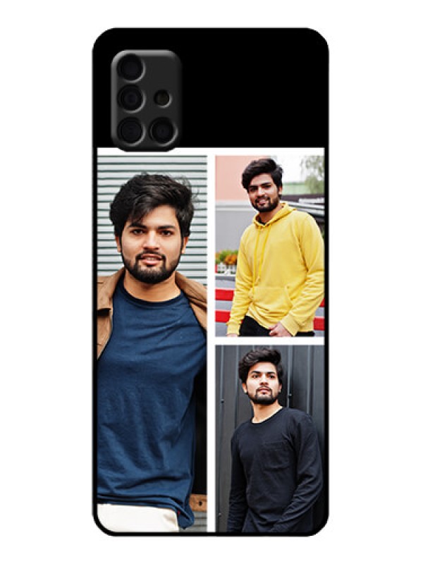 Custom Galaxy A51 Custom Metal Phone Case - Upload Multiple Picture Design