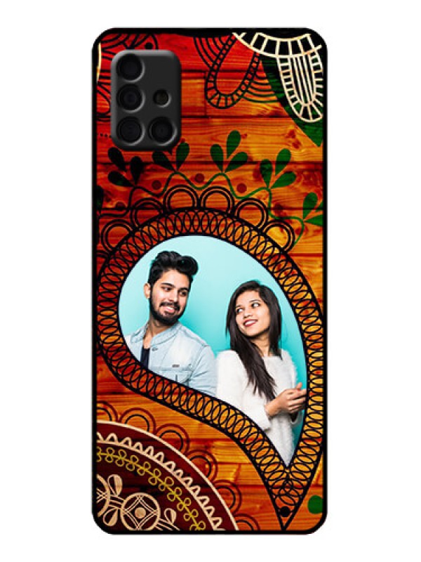 Custom Galaxy A51 Custom Metal Phone Case - Abstract Colorful Design
