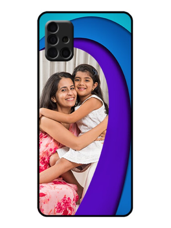 Custom Galaxy A51 Custom Metal Phone Case - Simple Pattern Design