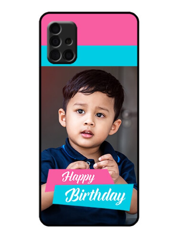 Custom Galaxy A51 Custom Metal Phone Case - Image Holder With 2 Color Design