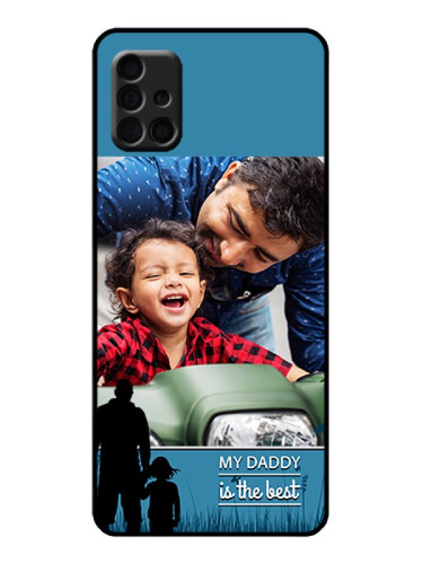 Custom Galaxy A51 Custom Metal Phone Case - Best Dad Design