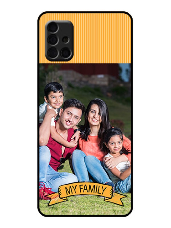 Custom Galaxy A51 Custom Metal Phone Case - My Family Design