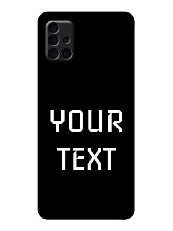 Custom Galaxy A51 Custom Metal Phone Case - Your Name Design