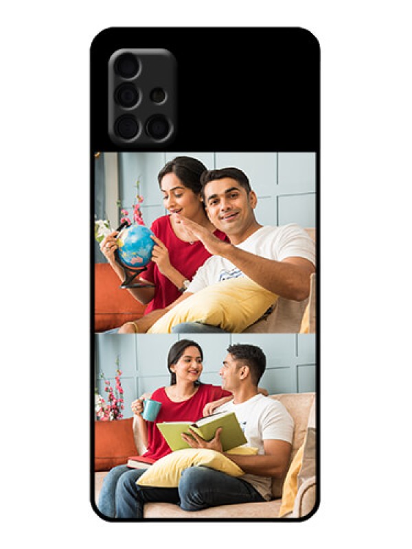 Custom Galaxy A51 Custom Metal Phone Case - 2 Images Design