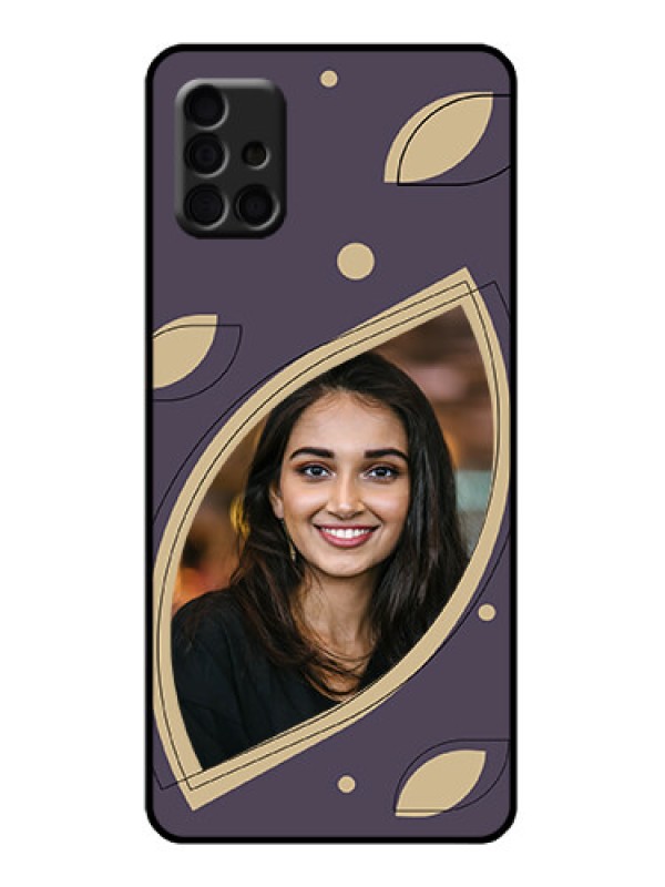 Custom Galaxy A51 Custom Metal Phone Case - Falling Leaf Design