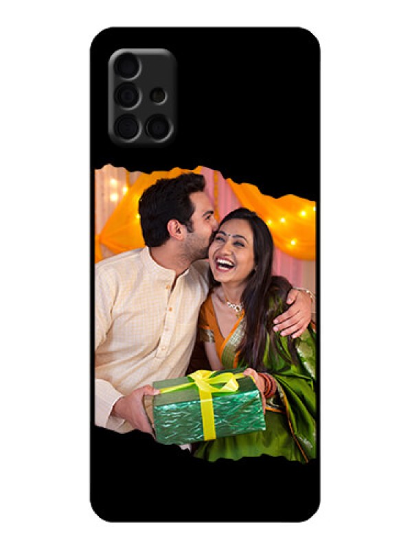 Custom Galaxy A51 Custom Metal Phone Case - Tear - Off Design