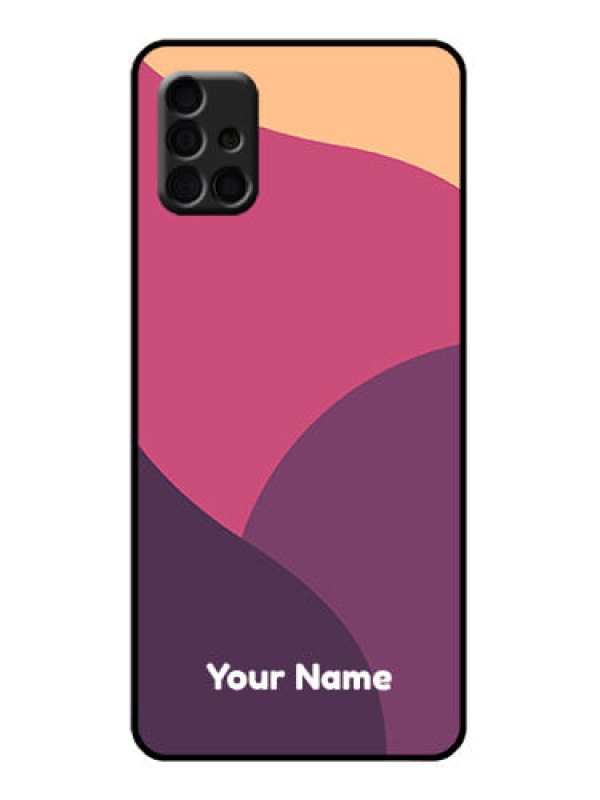 Custom Galaxy A51 Custom Metal Phone Case - Mixed Multi - Colour Abstract Art Design