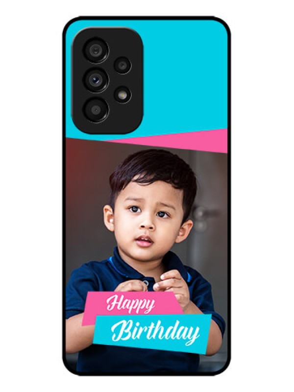 Custom Galaxy A53 5G Custom Metal Phone CaseImage Holder With 2 Color Design