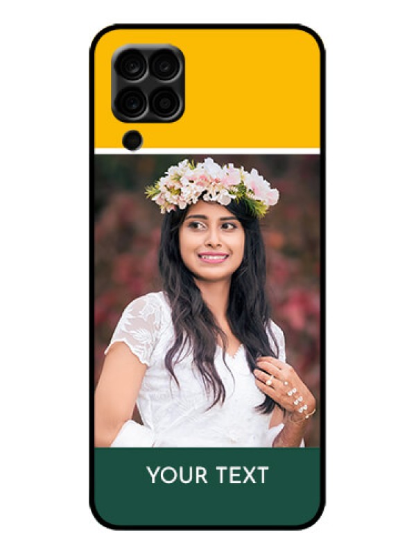 Custom Galaxy F12 Custom Metal Phone Case - Love You Design