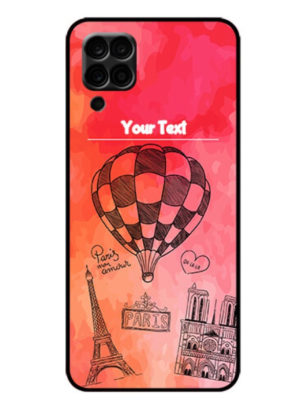 Custom Galaxy F12 Custom Metal Phone Case - Paris Theme Design