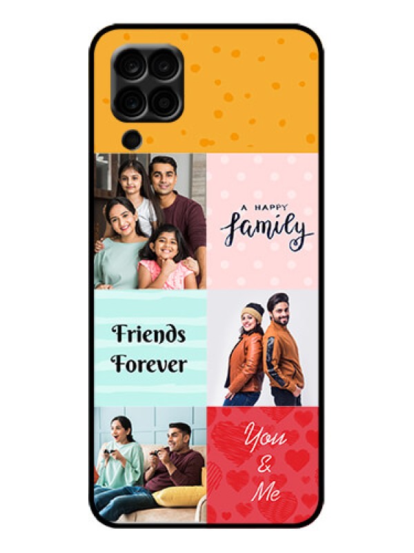 Custom Galaxy F12 Custom Metal Phone Case - Images With Quotes Design
